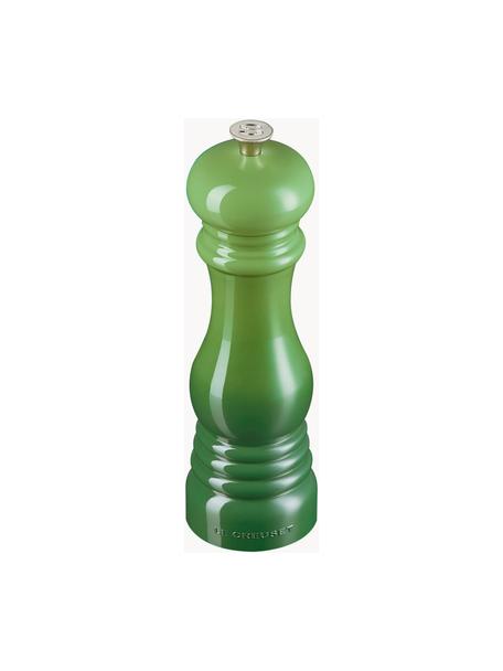 Molinillo de sal con mecanismo de cerámica Creuset, Estructura: plástico, Grinder: cerámica, Tonos verdes brillante, Ø 6 x Al 21 cm