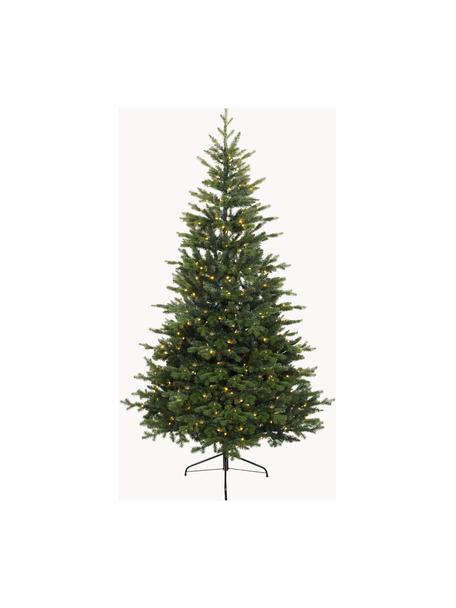 Decoratieve LED kerstboom Allison, Voet: metaal, Groen, Ø 97 x H 150 cm