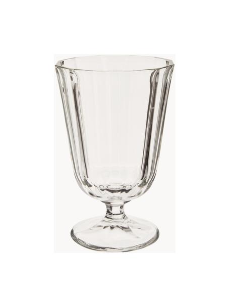 Copas de vino pequeñas Ana, 12 uds., Vidrio, Transparente, Ø 8 x Al 12 cm, 195 ml