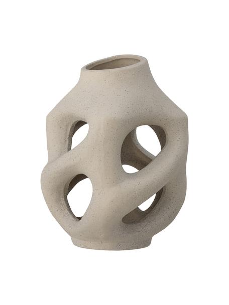 Decoratief object Serife van keramiek, Keramiek, Beige, Ø 17 x H 24 cm