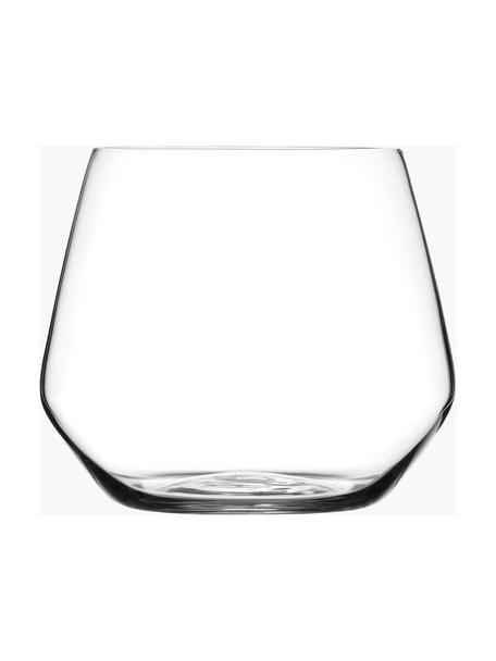 Bicchiere da vino in cristallo Aria 6 pz, Cristallo, Trasparente, Ø 11 x Alt. 9 cm, 550 ml