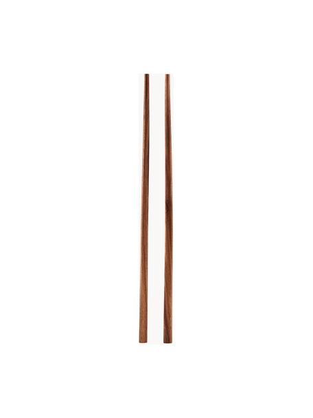 Palillos de madera Asia, 6 pares., Madera de palawan, Madera oscura, L 23 cm