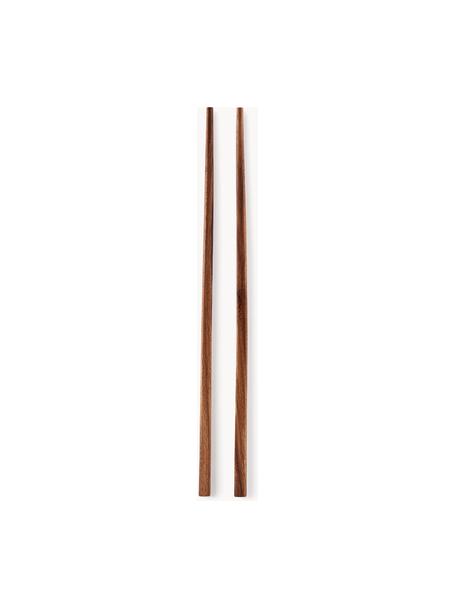 Baguettes Asia, 6 pièces, Bois de Palawan, Bois foncé, long. 23 cm