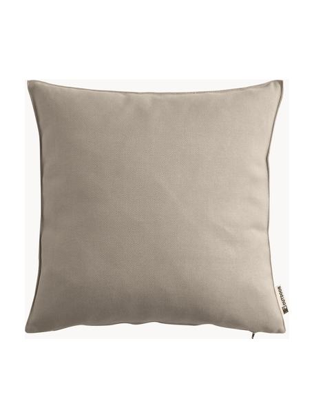 Outdoor kussen Olef met vulling, 100% katoen, Beige, B 45 x L 45 cm