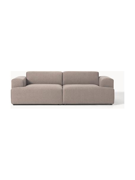 Sofa Melva (3-Sitzer), Bezug: 100% Polyester Der hochwe, Gestell: Massives Kiefernholz, FSC, Webstoff Taupe, B 238 x T 101 cm