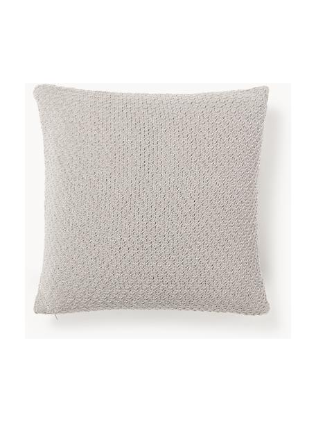 Housse de coussin 60x60 en chenille Everly, 100 % polyester (recyclé), certifié GRS

Le matériau est certifié selon STANDARD 100 by OEKO-TEX®, 11.HIN.00050, Gris clair, larg. 50 x long. 50 cm