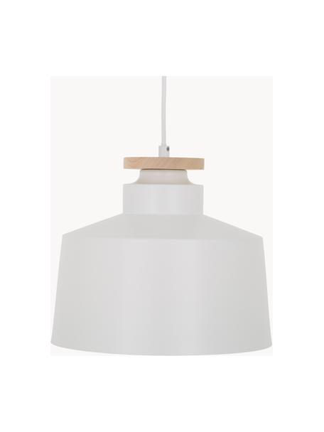 Lampa wisząca w stylu scandi Malmö, Biały, Ø 30 x W 26 cm