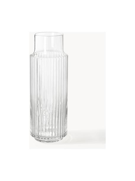 Carafe à eau soufflée Aleo, 1 L, Verre sodo-calcique, Transparent, 1 L