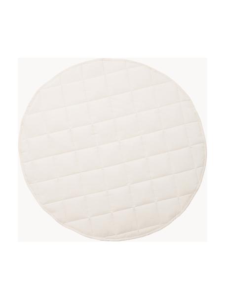 Runde Spieldecke Play, Bezug: 100 % Baumwolle, Off White, Ø 98 cm