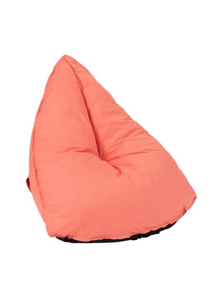 Worek do siedzenia Triangle, Tapicerka: 100% poliester, Odcienie koralowego, S 94 x W 81 cm