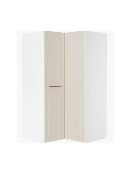 Modulární rohová šatní skříň Charlotte, Š 115 cm, více variant, Béžová, Rohový modul, Š 115 cm x V 200 cm