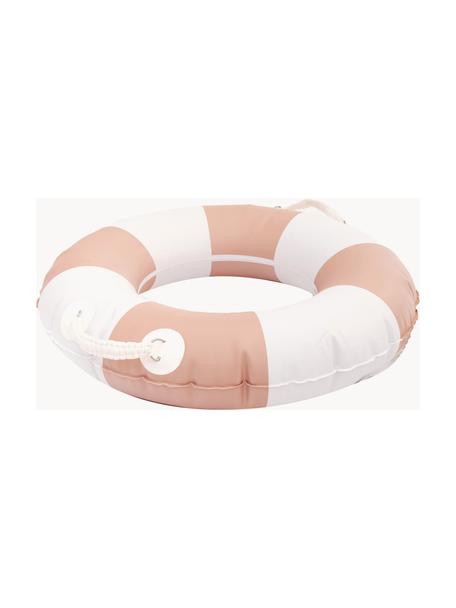 Ciambella rotonda da nuoto Classic, Plastica, Rosa antico, bianco, Ø 60 x Alt. 15 cm