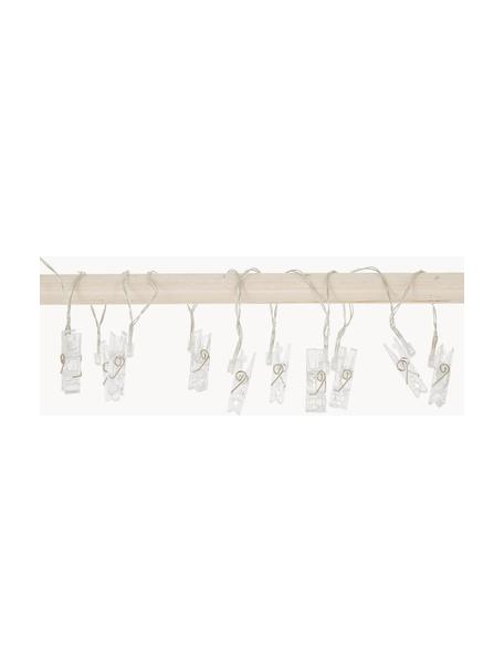 Guirlande lumineuse LED, Clippy, long. 135 cm, Transparent, long. 135 cm, 10 lampions