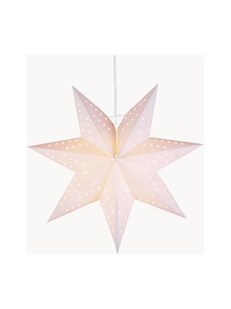 Étoile décorative en papier Bobo, Carton, Blanc, Ø 34 cm
