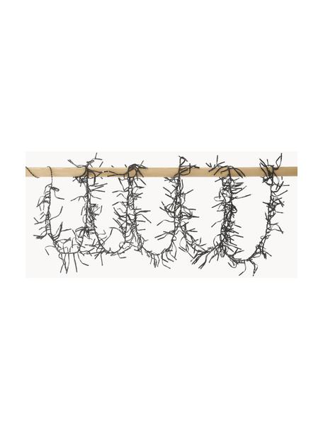 Guirlande lumineuse LED Cluster Twinkle, blanc froid, Plastique, Noir, long. 300 cm