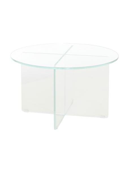Table basse ronde en verre Iris, Transparent, Ø 60 cm