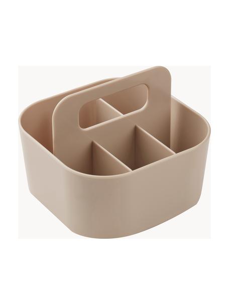 Caja organizador May, >30% de plástico reciclado, Beige claro, An 17 x Al 14 cm