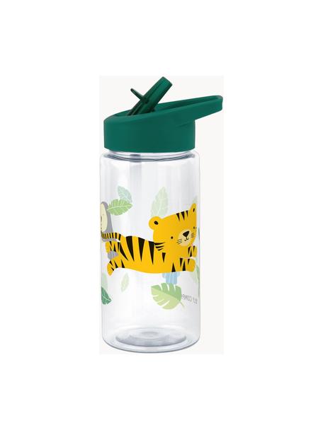 Borraccia Jungle Tiger, Plastica, Verde scuro, multicolore, 450 ml