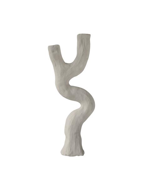 Candelabro color sabbia Bollo, Pietra, Color sabbia, Larg. 8 x Alt. 41 cm