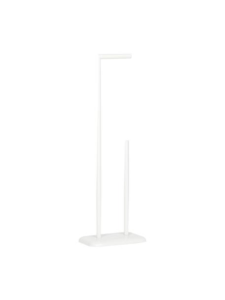 WC-papierhouder Bankside, Gecoat metaal, Wit, B 20 cm x H 60 cm