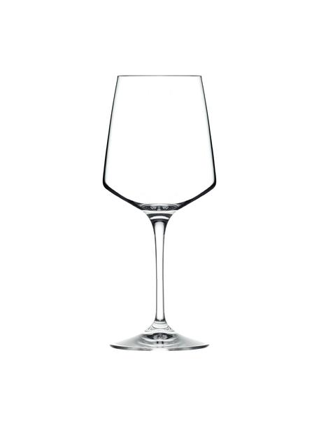 Copas de vino tinto de cristal Aria, 6 uds., Cristal, Transparente, Ø 9 x Al 22 cm, 462 ml
