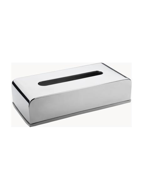 Krabička na kapesníky Shiny, Nerezová ocel, Nerezová ocel, Š 26 cm, H 13 cm
