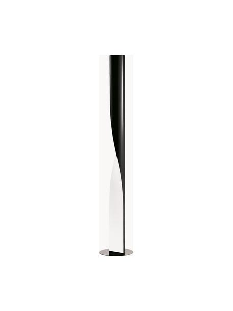 Grote vloerlamp Evita, dimbaar, Diffuser: stof, Zwart, H 190 cm