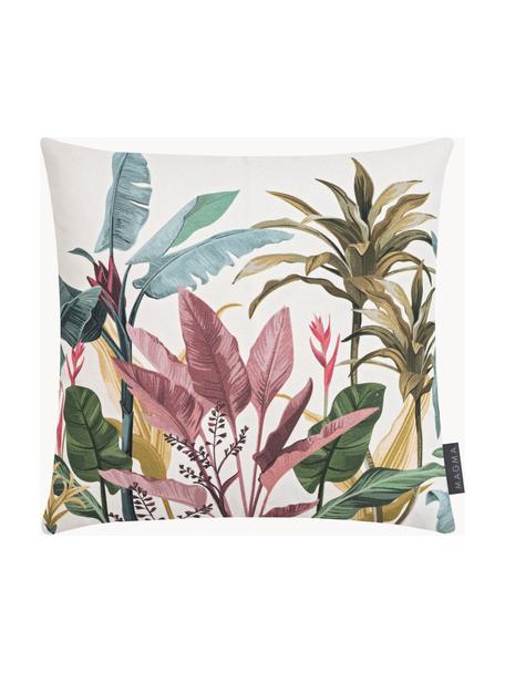 Povlak na polštář s motivem tropických rostlin Vintage Safari, 100 % bavlna, Více barev, Š 40 cm, D 40 cm