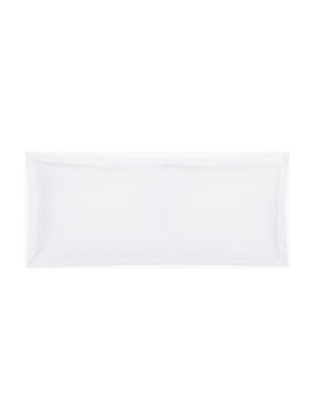 Funda de almohada de satén Premium, Blanco, An 45 x L 110 cm