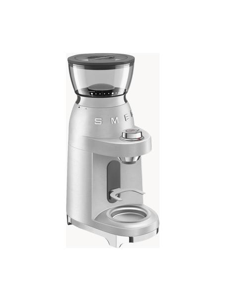 Elektrische Kaffeemühle Mini Pro, Gehäuse: Edelstahl, lackiert, Deckel: Kunststoff, BPA-frei, Silberfarben, B 15 x H 35 cm
