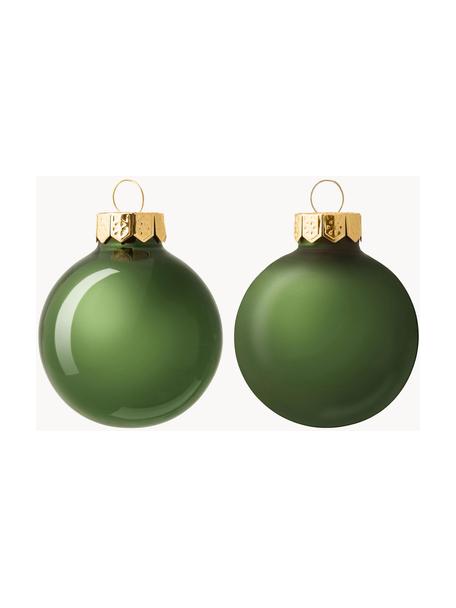 Weihnachtskugel-Set Evergreen, 6 Stück, Dunkelgrün, Ø 4 cm, 16 Stück