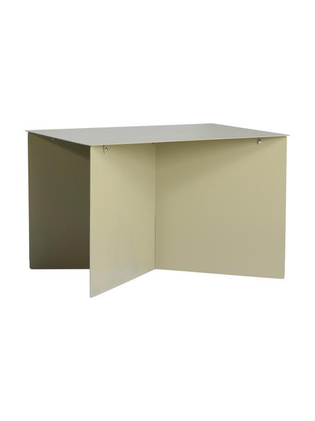 Kovový konferenčný stolík Dinga, Kov s práškovým náterom, Olivovozelená, Š 60 x V 45 cm