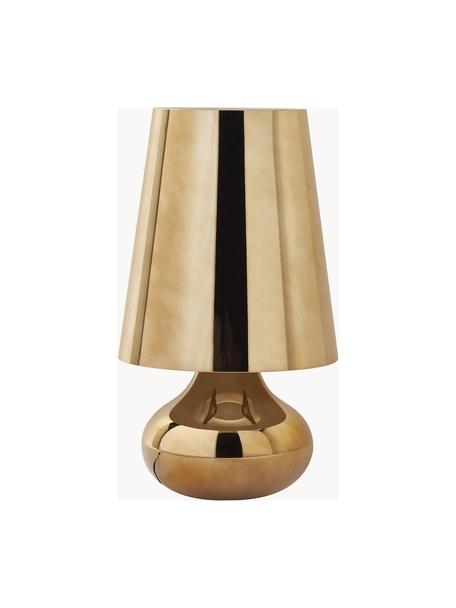 Lampa stołowa LED Cindy, Odcienie złotego, Ø 24 x W 42 cm