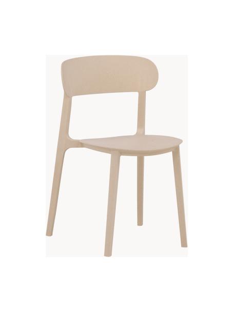 Židle z umělé hmoty Åstol, Umělá hmota, Béžová, Š 50 cm, V 79 cm