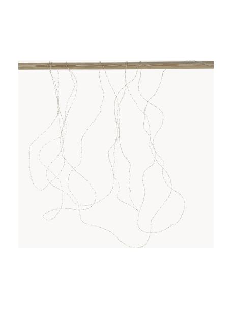 Světelný LED řetěz Icicle Twinkle, délka 900 cm, studená bílá, Umělá hmota, Stříbrná, D 900 cm
