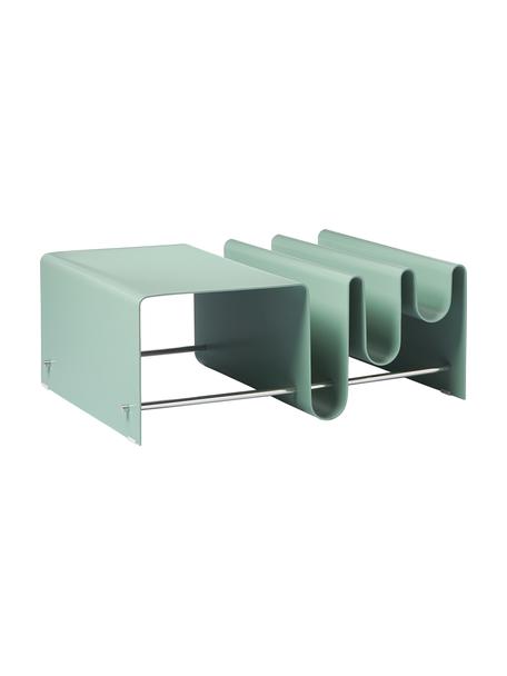 Stolik kawowy z metalu Julia, Metal malowany proszkowo, Zielony, S 85 x G 60 cm