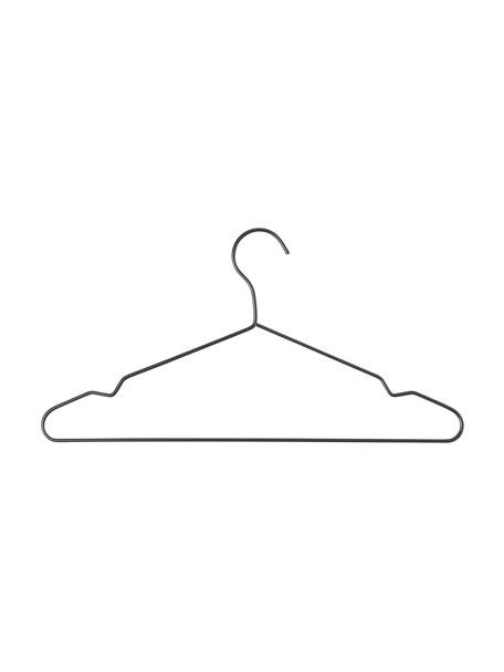 Kleerhanger Cian, 12 stuks, Metaal, Zwart, B 40 x H 20 cm