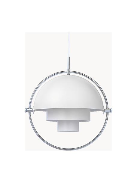Lampa wisząca Multi-Lite, Biały, chrom, Ø 36 x W 36 cm