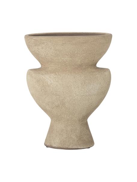 Jarrón decorativo de terracota Cristel, Terracota, Beige, An 15 x Al 19 cm