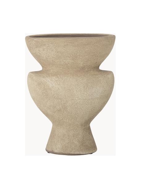 Wazon z terakoty Cristel, Terakota, Beżowy, S 15 x W 19 cm