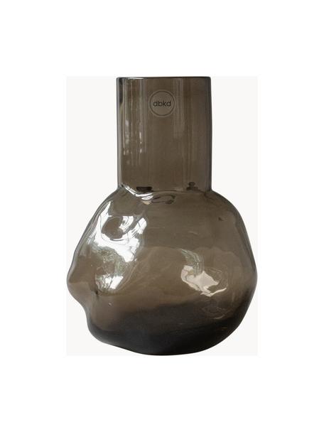 Vaso in vetro Buch, alt. 20 cm, Vetro, Greige, semi trasparente, Ø 14 x Alt. 20 cm