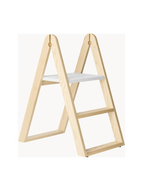 Rebrík z jaseňového dreva Reech, Tmavé drevo, Š 40 x V 72 cm