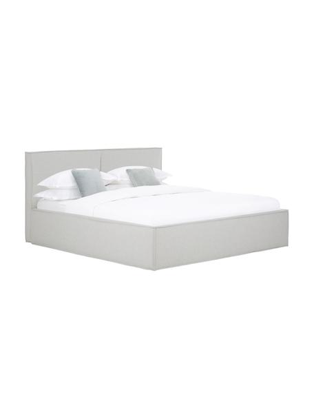 Čalúnená posteľ Dream, Svetlosivá, Š 140 x D 200 cm