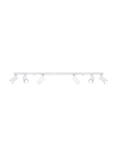 Veľká stropná lampa Etna, Biela, Š 117 x V 16 cm