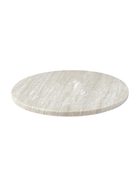 Fuente decorativa de mármol Como, Mármol, Mármol beige, Ø 35 x Al 2 cm