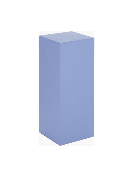 Colonne décorative en bois Smash, MDF, Bleu, larg. 20 x haut. 50 cm