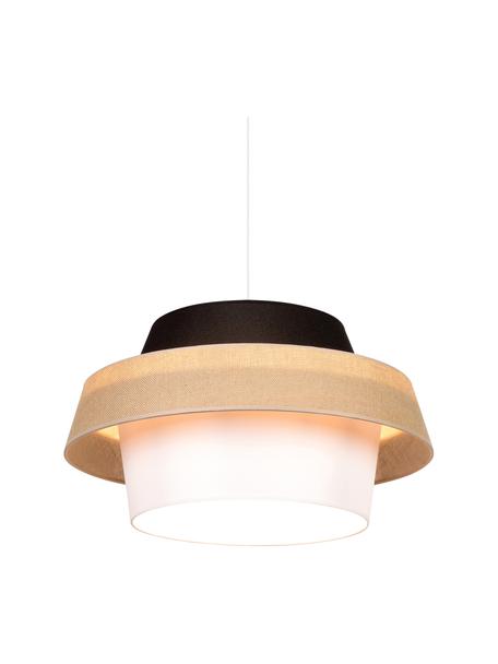 Suspension Preto, Noir, beige, blanc, Ø 55 x haut. 30 cm
