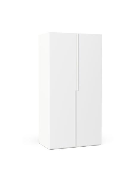 Armoire modulaire à portes battantes Leon, largeur 100 cm, plusieurs variantes, Blanc, Basic Interior, larg. 100 x haut. 200 cm