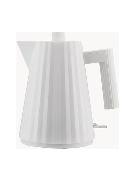 Bouilloire à surface structurée Plissé, 1 L, Résine thermoplastique, Blanc, larg. 21 x haut. 20 cm
