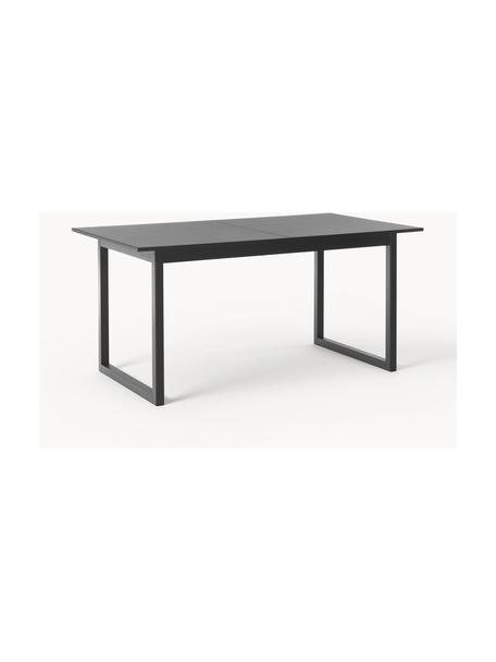 Table extensible Calla, tailles variées, Noir, larg. 120 - 160 x prof. 90 cm